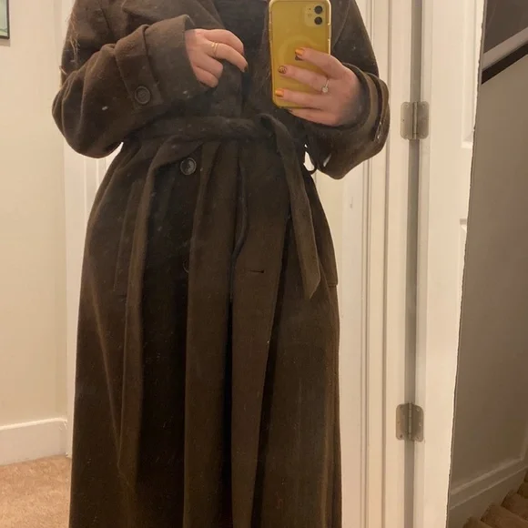 Vintage Wool Anne Klein long coat - Picture 4 of 7